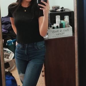 HOLLISTER Crop Baby T-Shirt